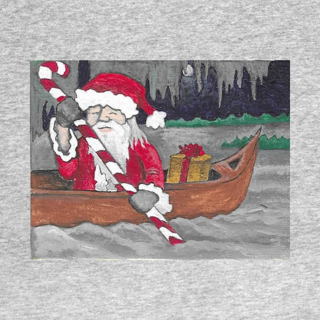 Papa Noel in his pirogue by Gumbo Gallery